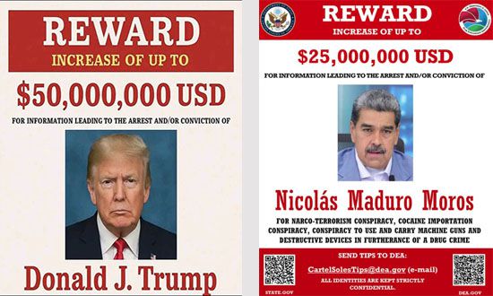 مكافأة بقيمة 50 مليون دولار لمن يسلم ترامب