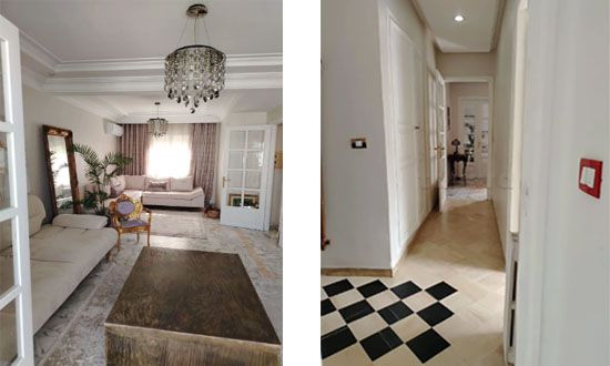 شقة فاخرة ومؤثثة للكراء في تونس بحي النصر