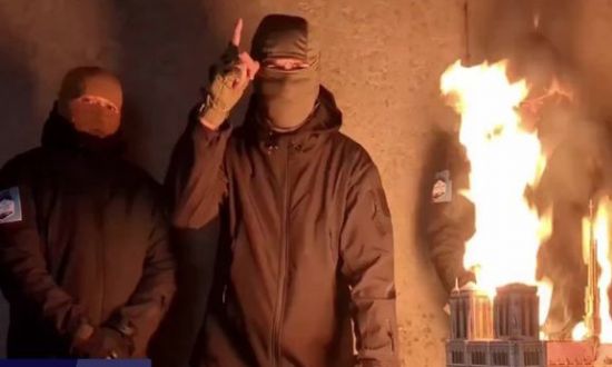 de terroristes menacent de bruler des eglises francaises