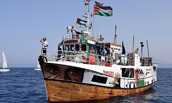 أسطول الحرية ممنوع من الدخول في قطاع غزة
