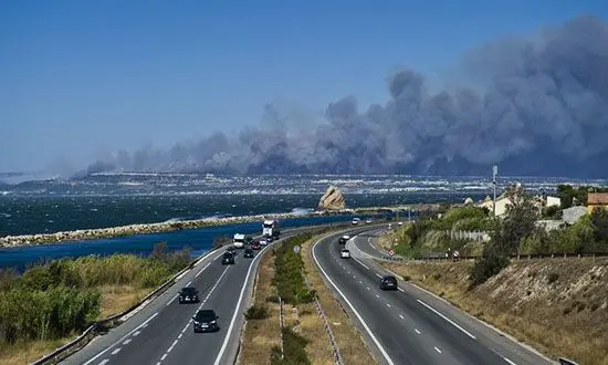 incendie a Marseille