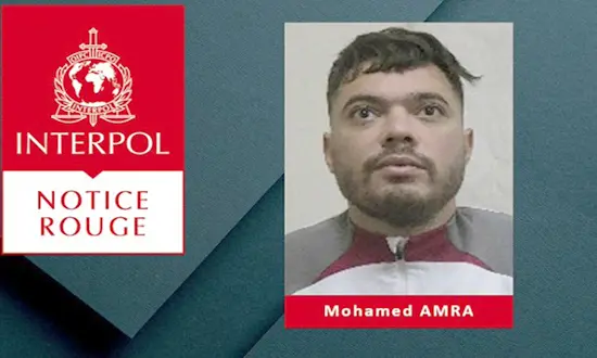 interpol emet une fiche Mohamed amra