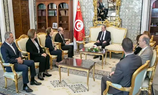 AFD signe avec la presidence du gouvernement tunisien