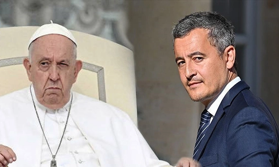 Le Pape et Darmanin