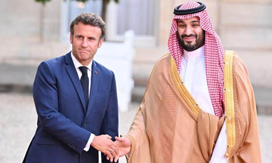 Macron avec Ben Salmane