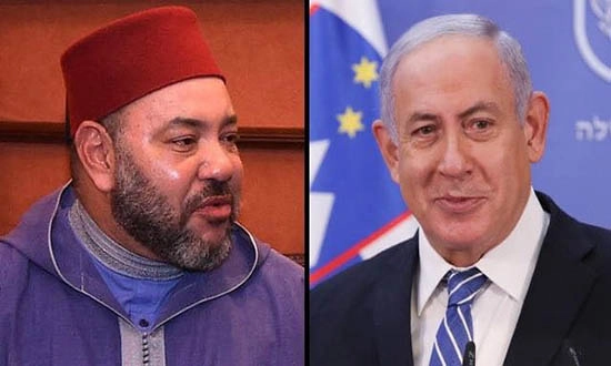 Mohamed 6 et Netanyahu