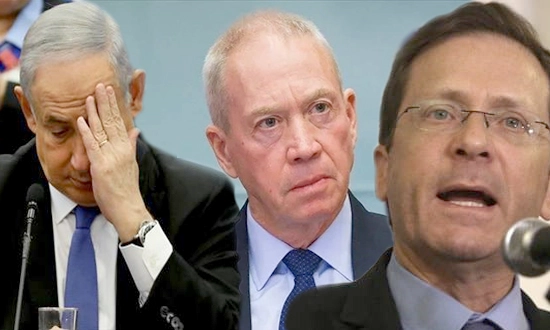 Netanyahu , Gallant et Herzog 