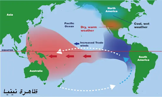 Nina atlantique pourrait retarder le developpement de la Nina pacifique