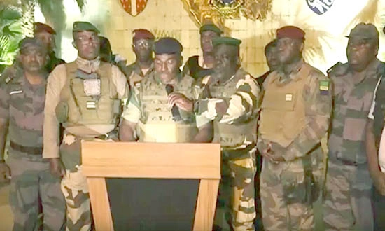 coup detat militaire au Gabon