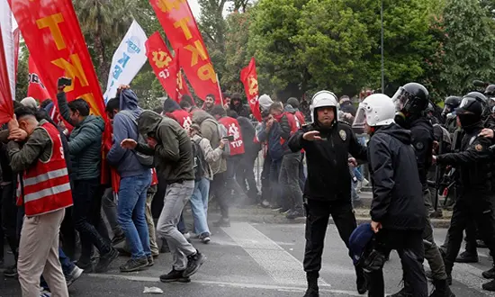 manifestation violente a Istambul