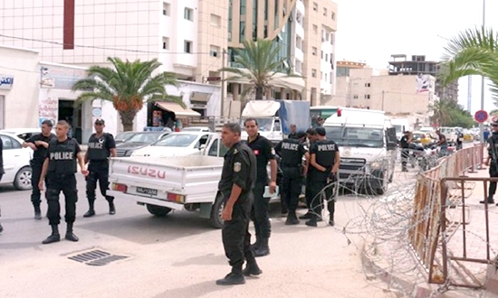 vaste operation securitaire a Sfax